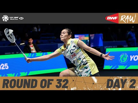 yonex-all-england-open-badminton-championships-2025-|-day-2-|-court-2-|-round-of-32