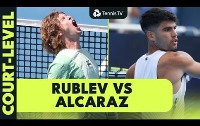 court-level-highlights:-andrey-rublev-vs-carlos-alcaraz-|-cincinnati-2025
