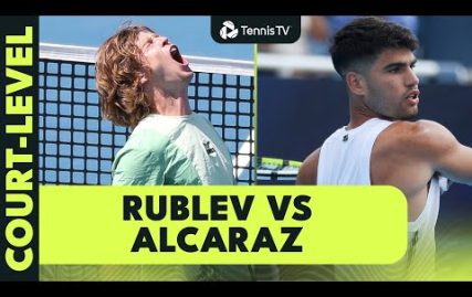 court-level-highlights:-andrey-rublev-vs-carlos-alcaraz-|-cincinnati-2025