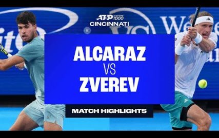 highlights:-alcaraz-defeats-struggling-zverev,-advances-to-cincinnati-final-2025