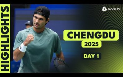 defending-champion-shang-returns-to-chengdu;-giron-&-norrie-feature-|-chengdu-2025-day-1-highlights