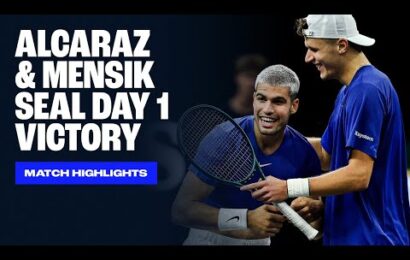alcaraz/mensik-dismiss-fritz/michelsen-at-laver-cup-2025