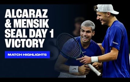 alcaraz/mensik-dismiss-fritz/michelsen-at-laver-cup-2025