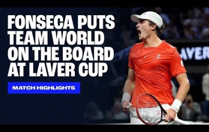 highlights:-fonseca-rallies-past-cobolli-at-laver-cup-2025