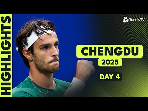 musetti-faces-prizmic;-mpetshi-perricard-&-griekspoor-also-in-action-|-chengdu-2025-day-4-highlights