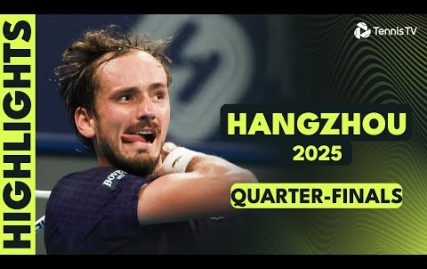 medvedev-vs-wu-epic;-bublik,-tien-&-moutet-all-feature-|-hangzhou-2025-quarter-final-highlights