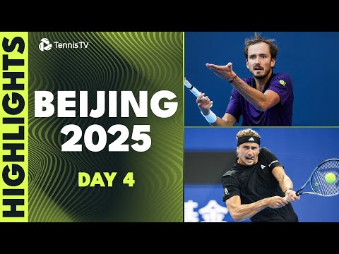 zverev-battles-moutet,-medvedev-takes-on-davidovich-fokina-&-more-|-beijing-2025-highlights-day-4