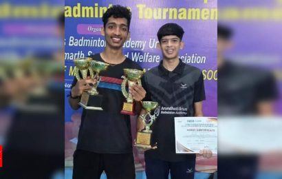 sairaj,-jeeva-win-maiden-men’s-doubles-title-at-district-selection-badminton-tournament