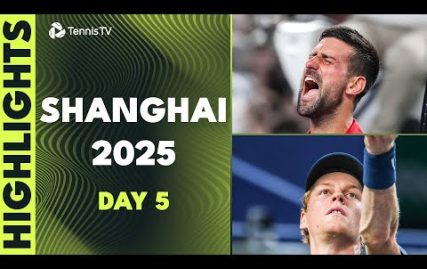 djokovic-faces-hanfmann;-sinner,-fritz,-rune-also-in-action-|-shanghai-2025-day-5-highlights