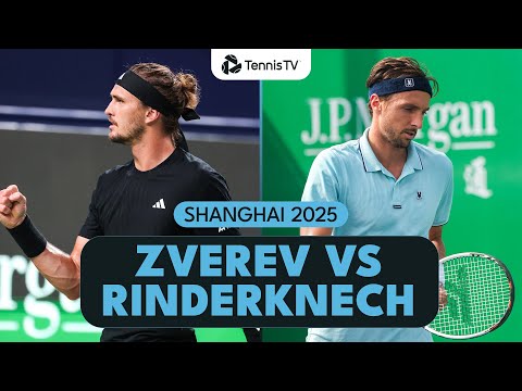alexander-zverev-vs-arthur-rinderknech-wimbledon-rematch!-|-shanghai-2025-highlights