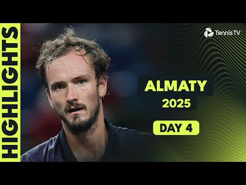 medvedev-vs-walton;-khachanov-begins-title-defence-i-almaty-2025-day-4-highlights