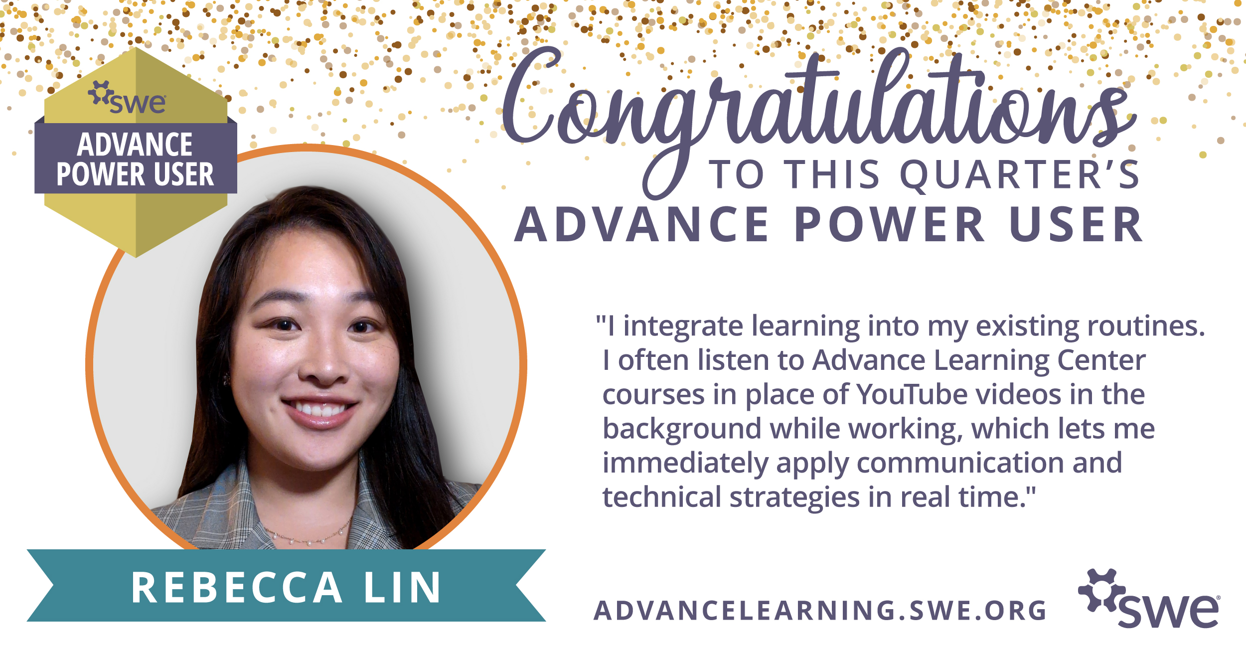 congratulations-to-this-quarter’s-swe-advance-power-user,-rebecca-lin!